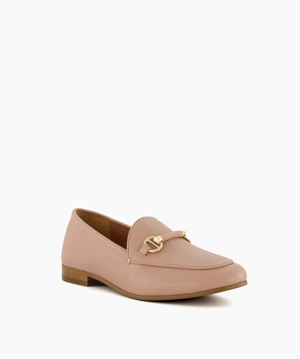 Metallic pink loafers hotsell