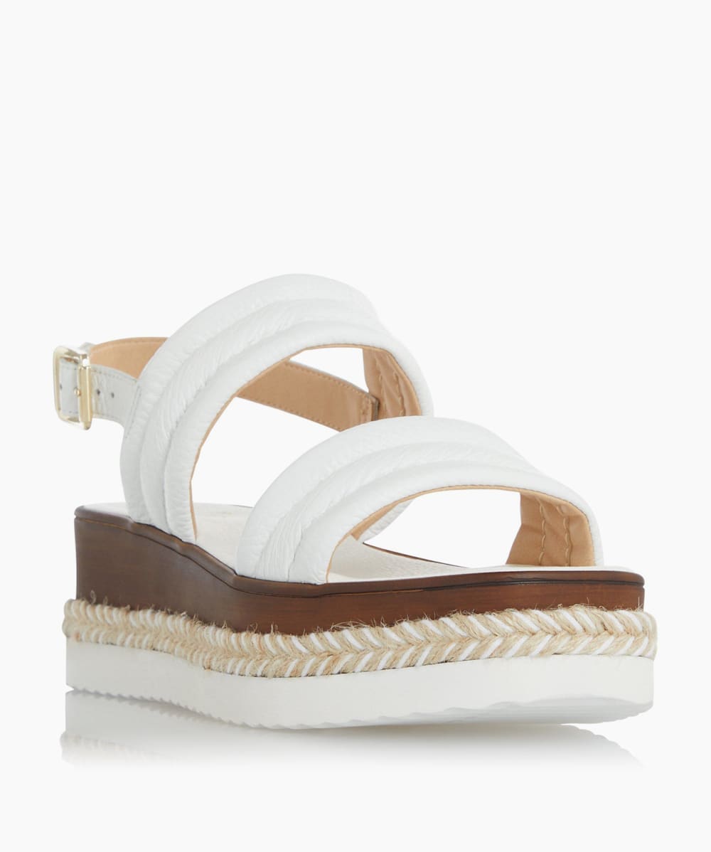 White sole wedge sandals clearance