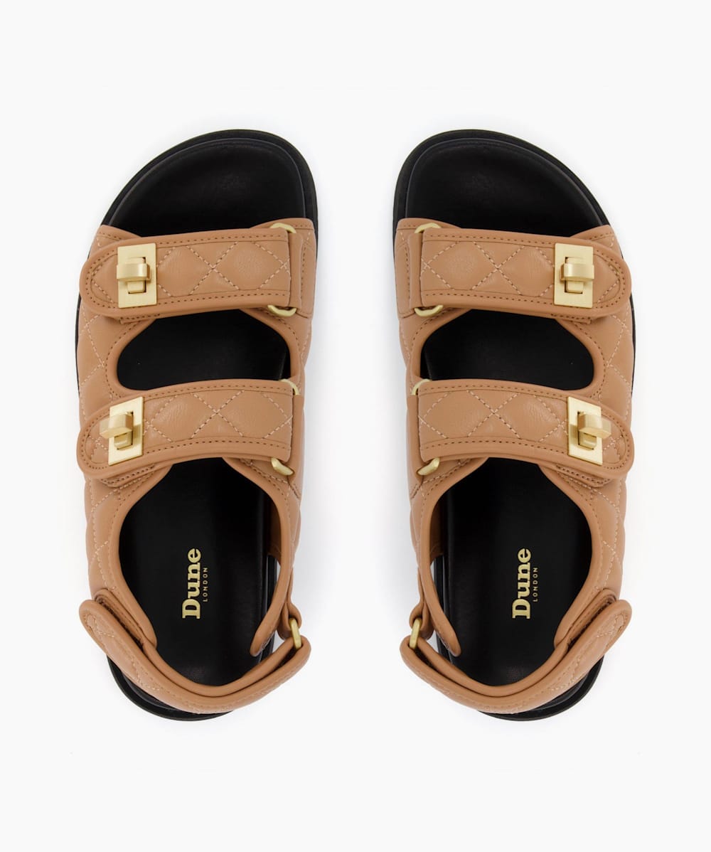 Dune london lockstock sandals clearance