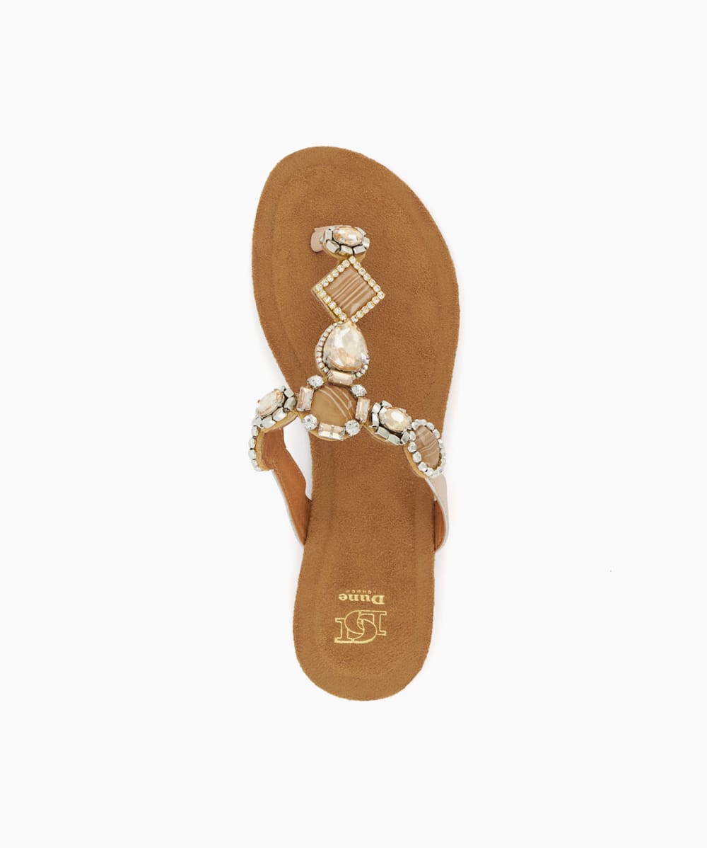 Dune jewelled sandals best sale