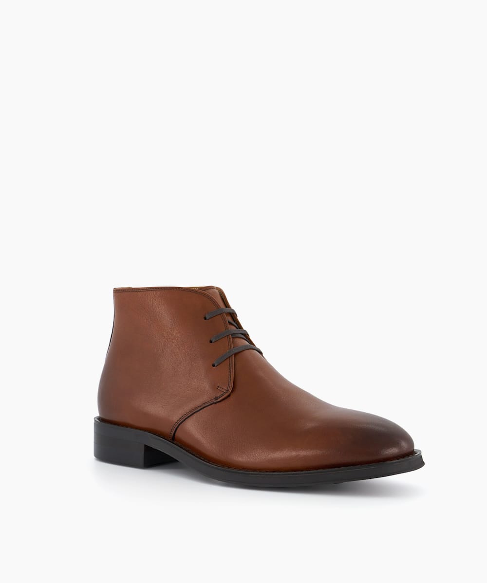 Mens soft leather chukka boots cheap