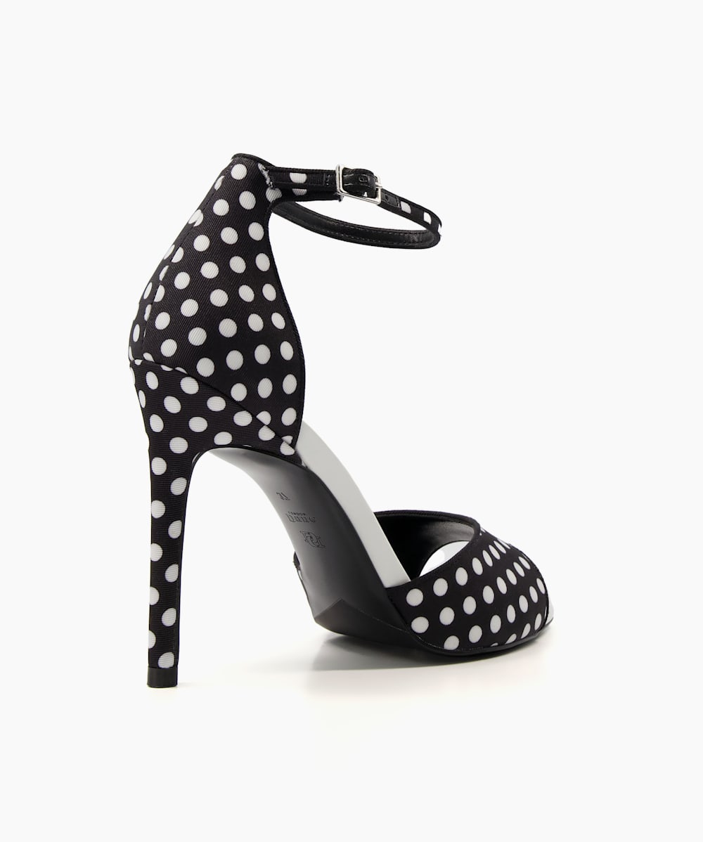 Polka dot discount shoes heels