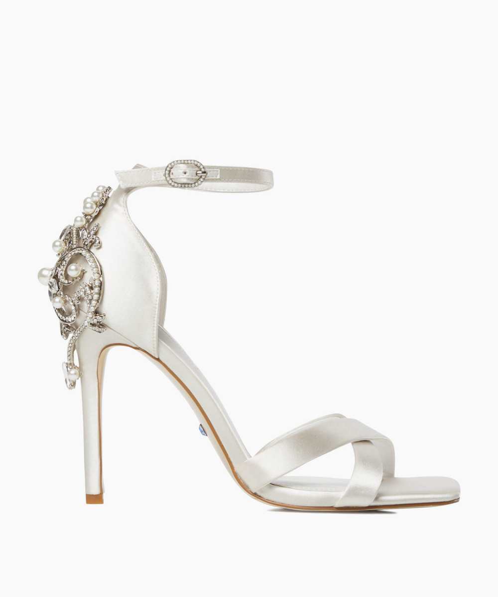 Dune satin shoes hotsell