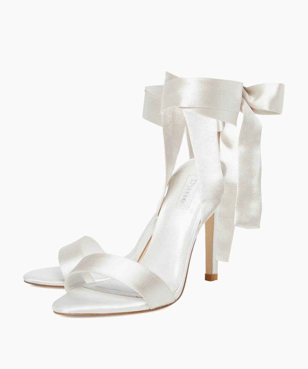 Dune shop satin shoes