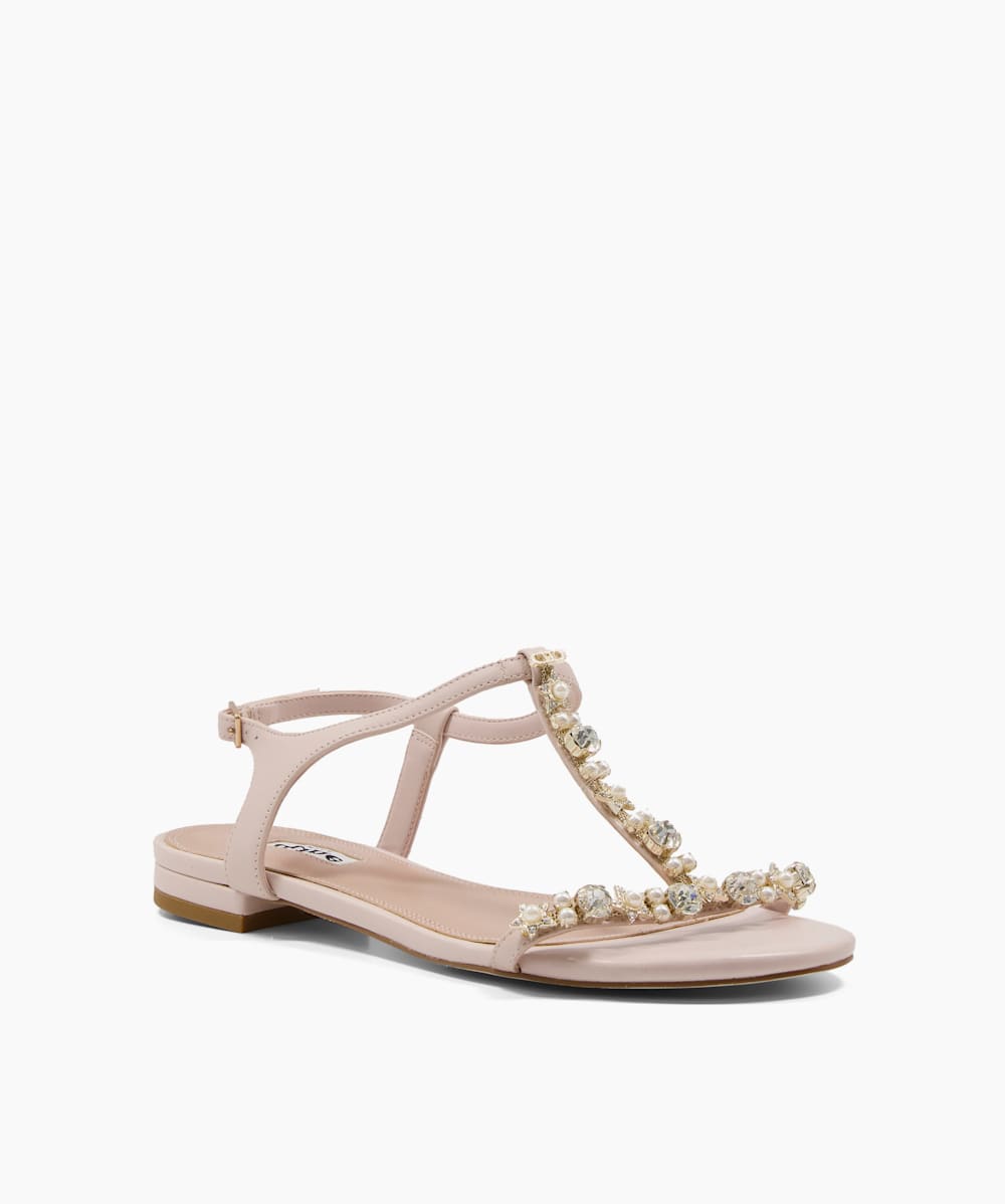 Nude sparkly sandals store