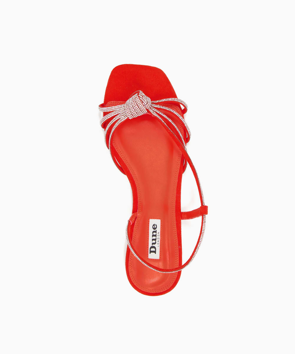 Dune diamante flip top flops