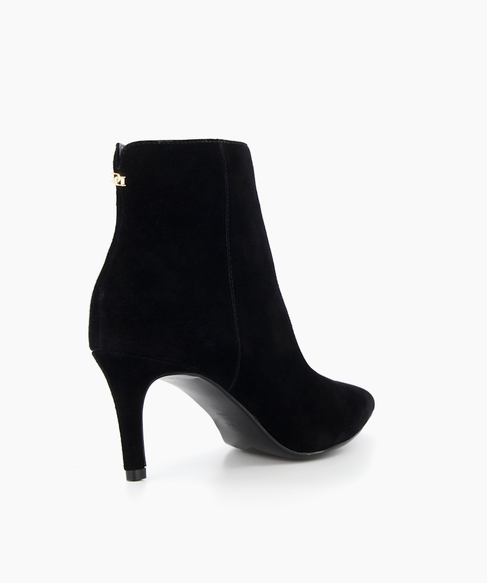 Suede stiletto clearance ankle boots