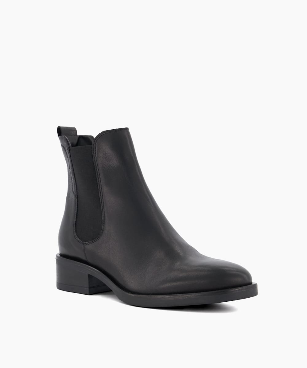 Dune black chelsea boots womens store