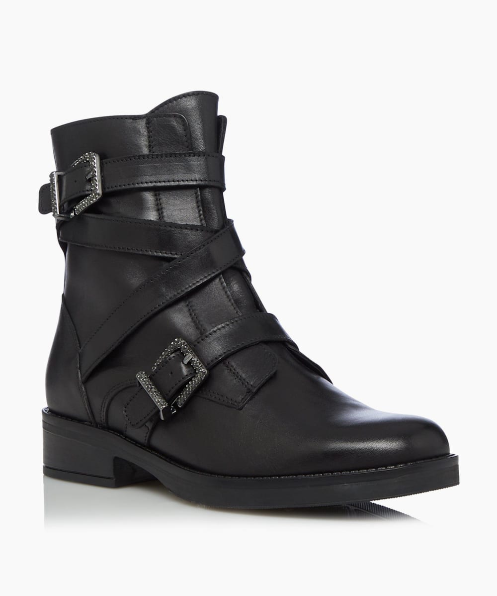Sparkly 2024 biker boots
