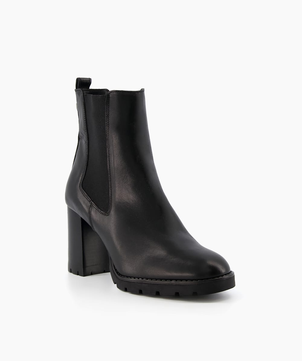Bottines talons crantés hotsell