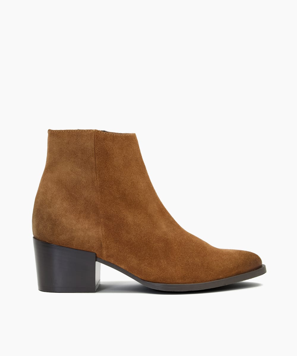 Aquatalia fuoco suede ankle boots hot sale