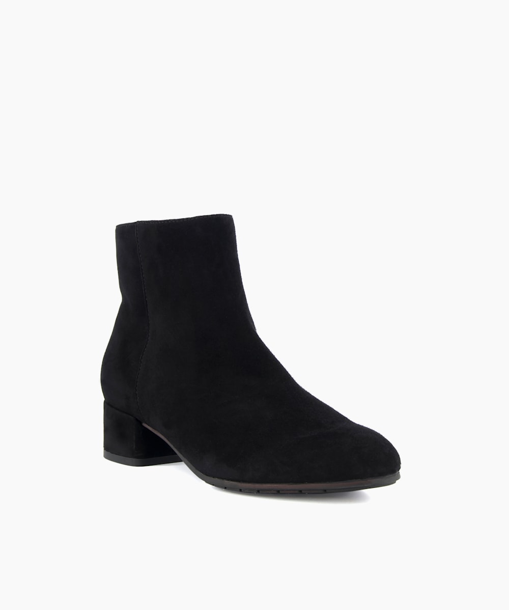 Black ankle boots