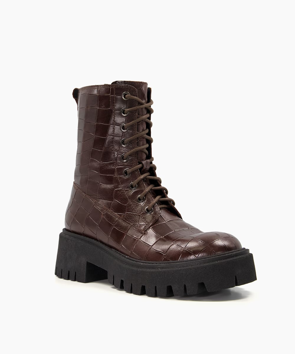 Bottines reptile hotsell