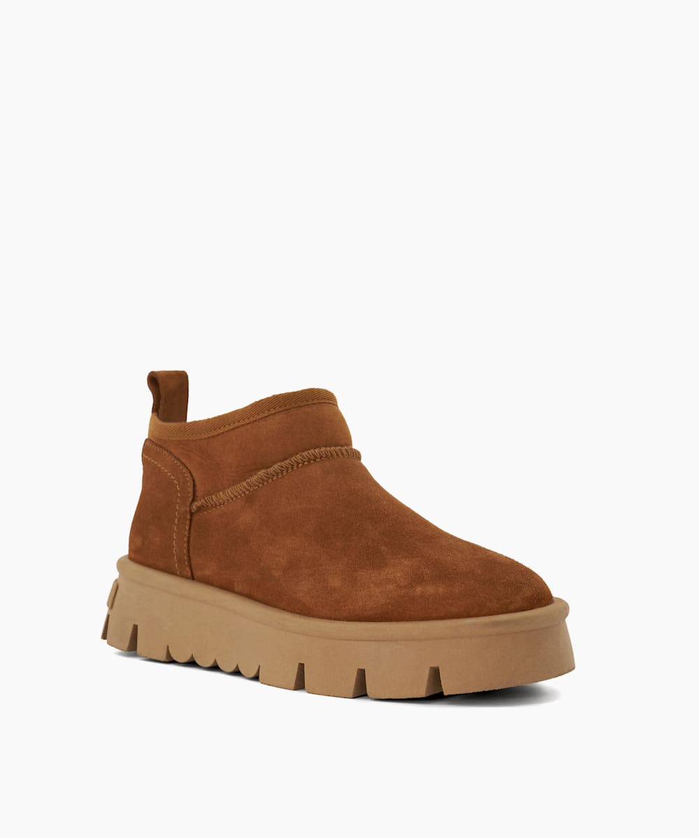 Dune fur lined boots clearance