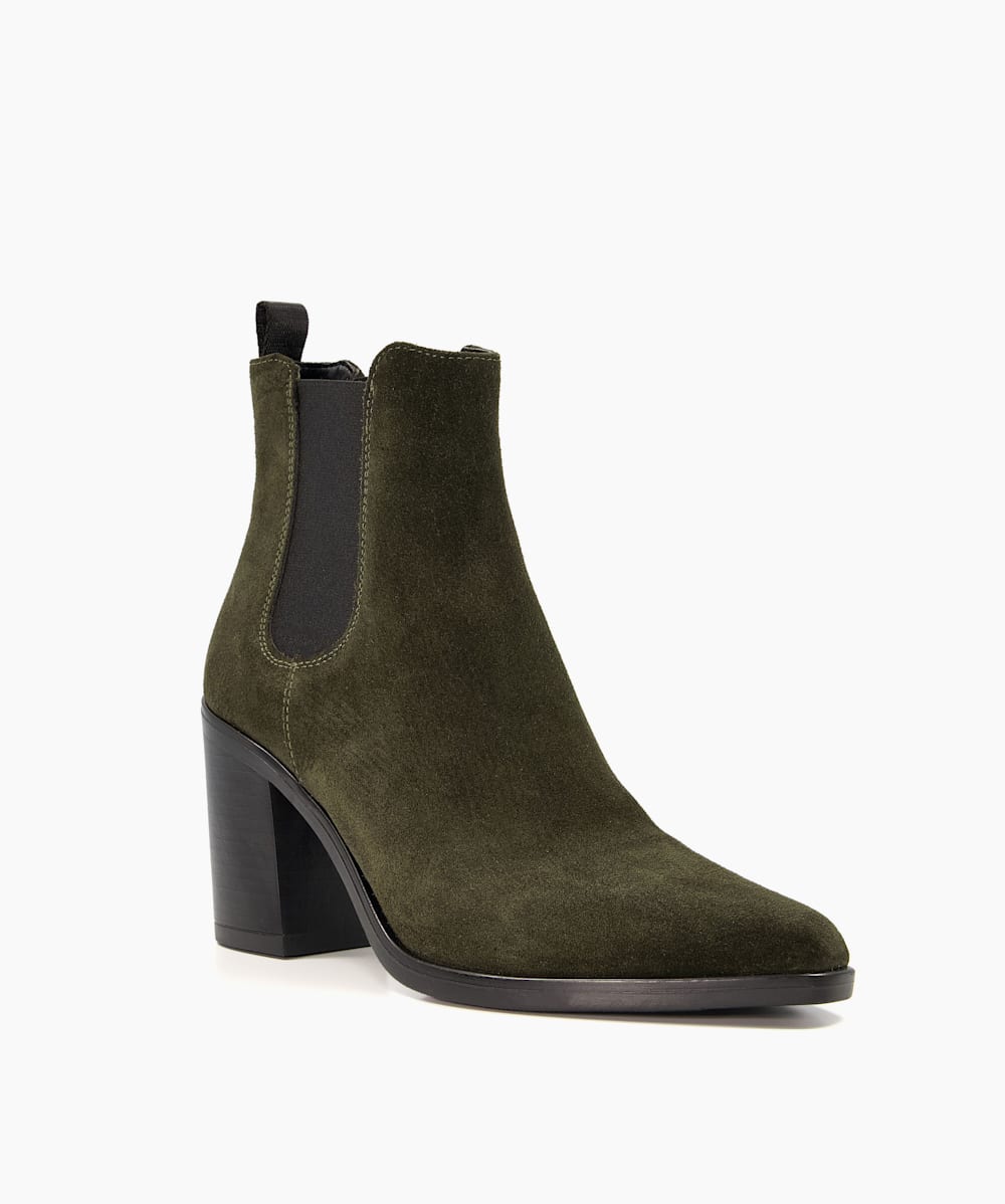 Bottes hotsell vertes daim