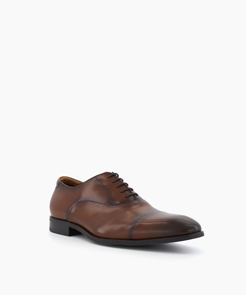 Dark tan hotsell dress shoes