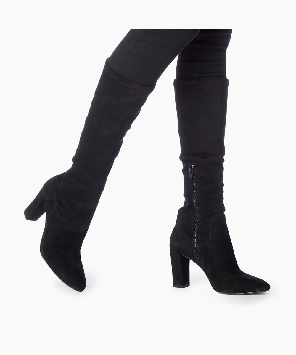 Dune boots knee high deals