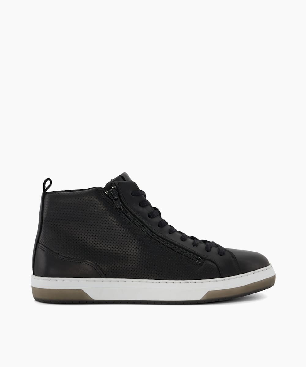 Mens smart discount high top trainers