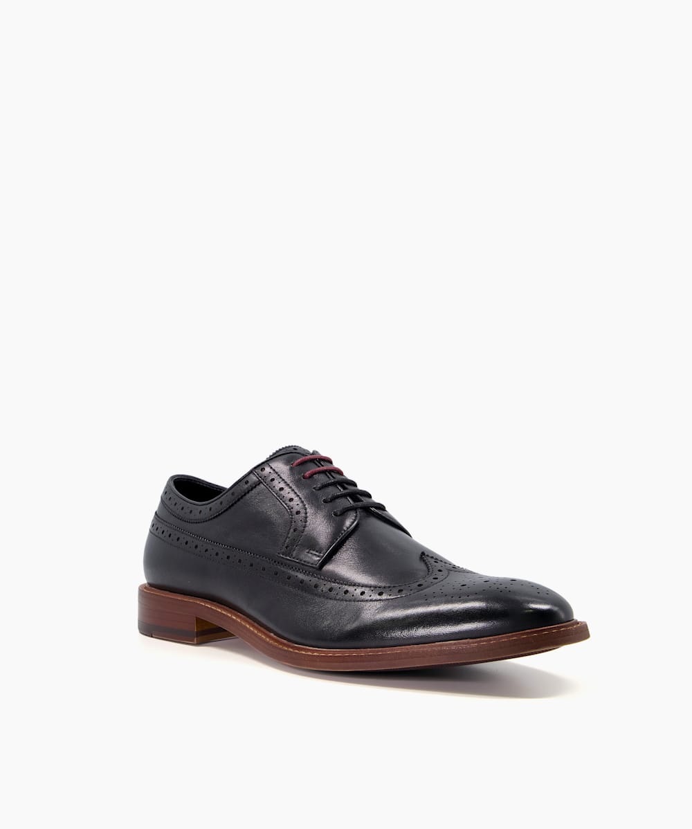 Dune black brogues outlet