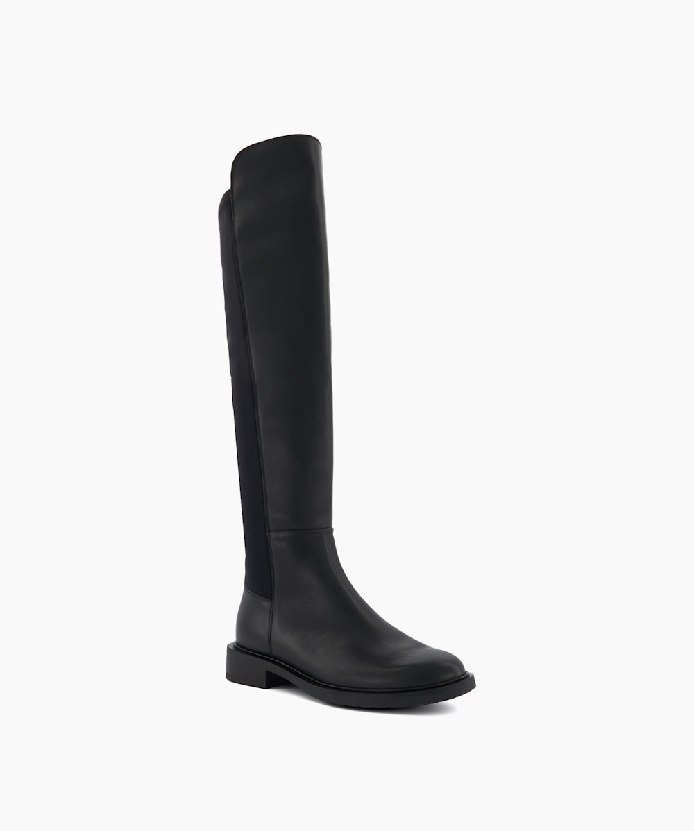 Dune knee high flat boots sale