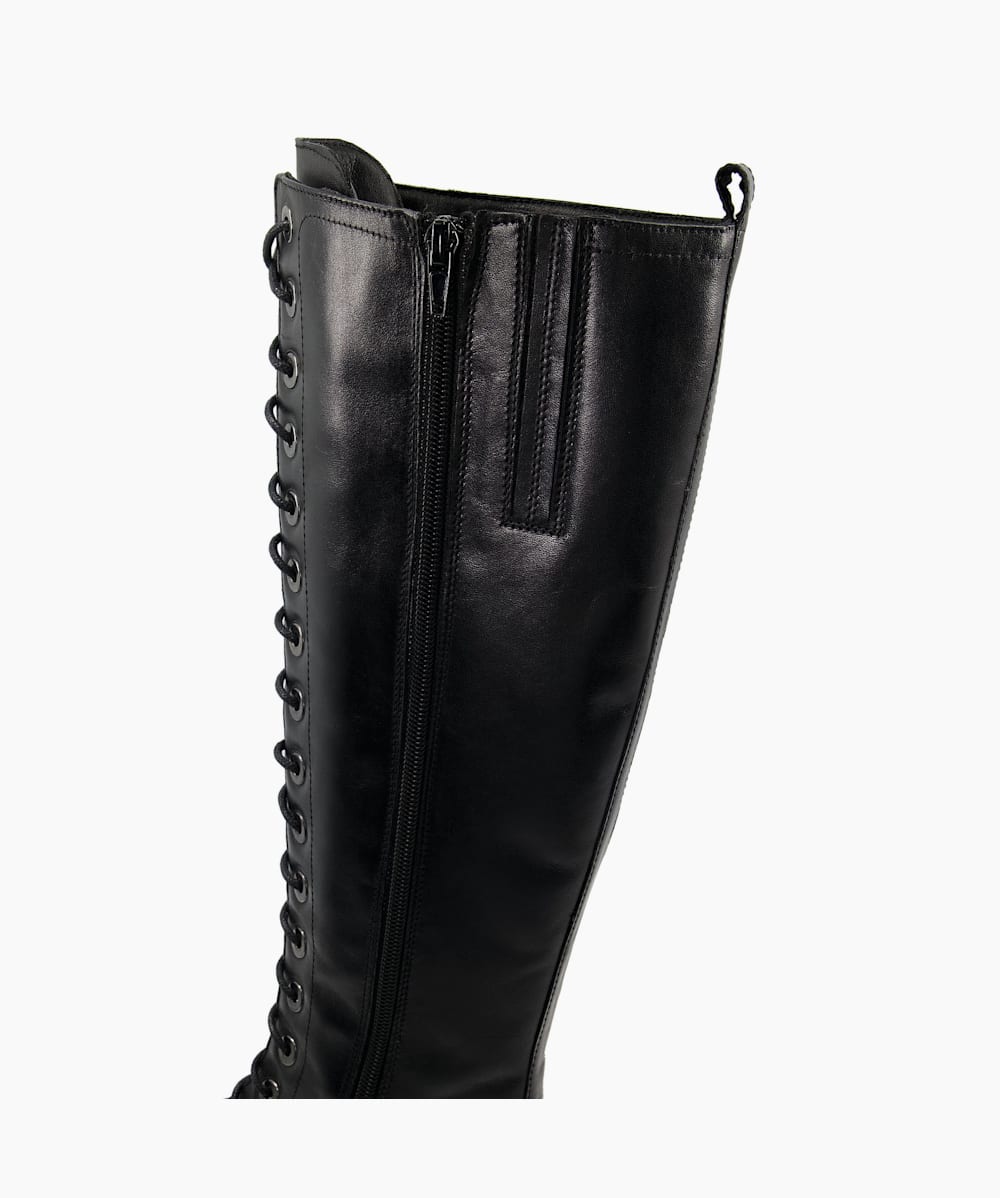 Dune lace sale up boots