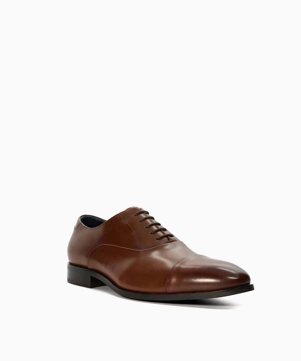 Mens wide fit deals brown brogue shoes
