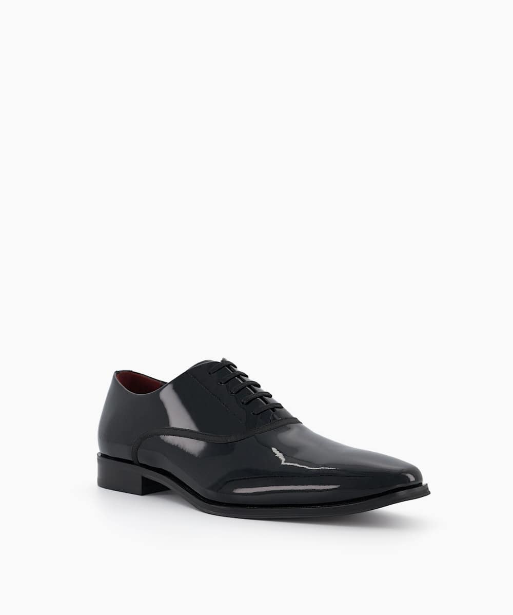 Hugo boss store patent shoes