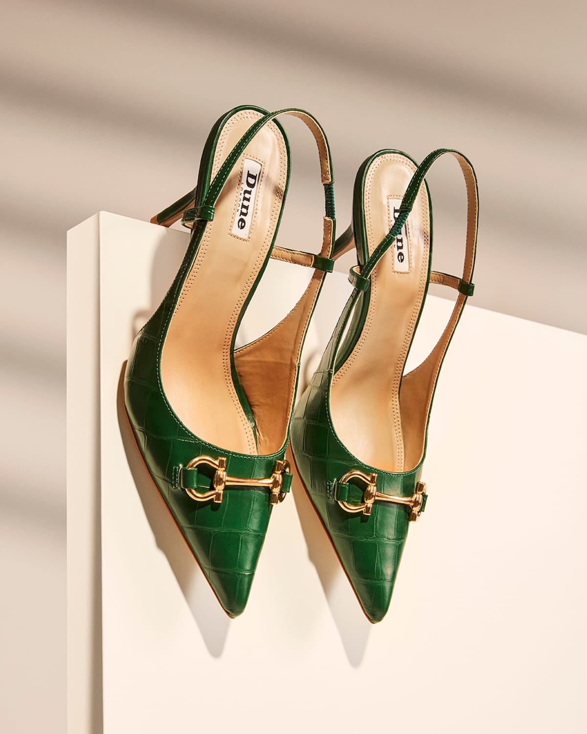 Croc effect heels shop