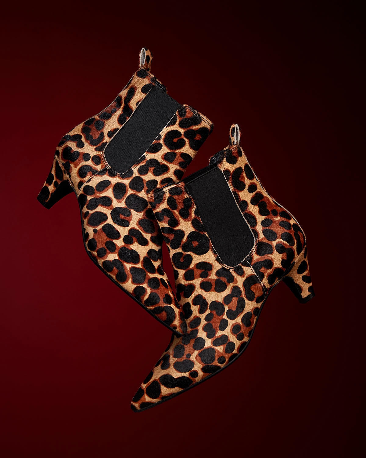 Dune London AW24 Boots Collection Obvious leopard print boots in leopard