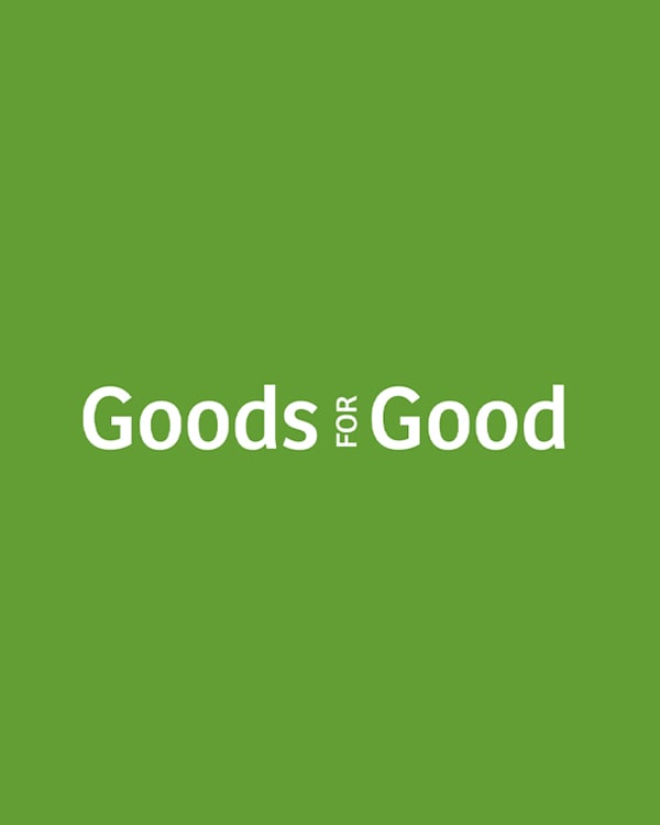 Our charity partner Goods for Good logo