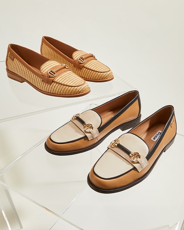 Click image to shop Glossi loafers