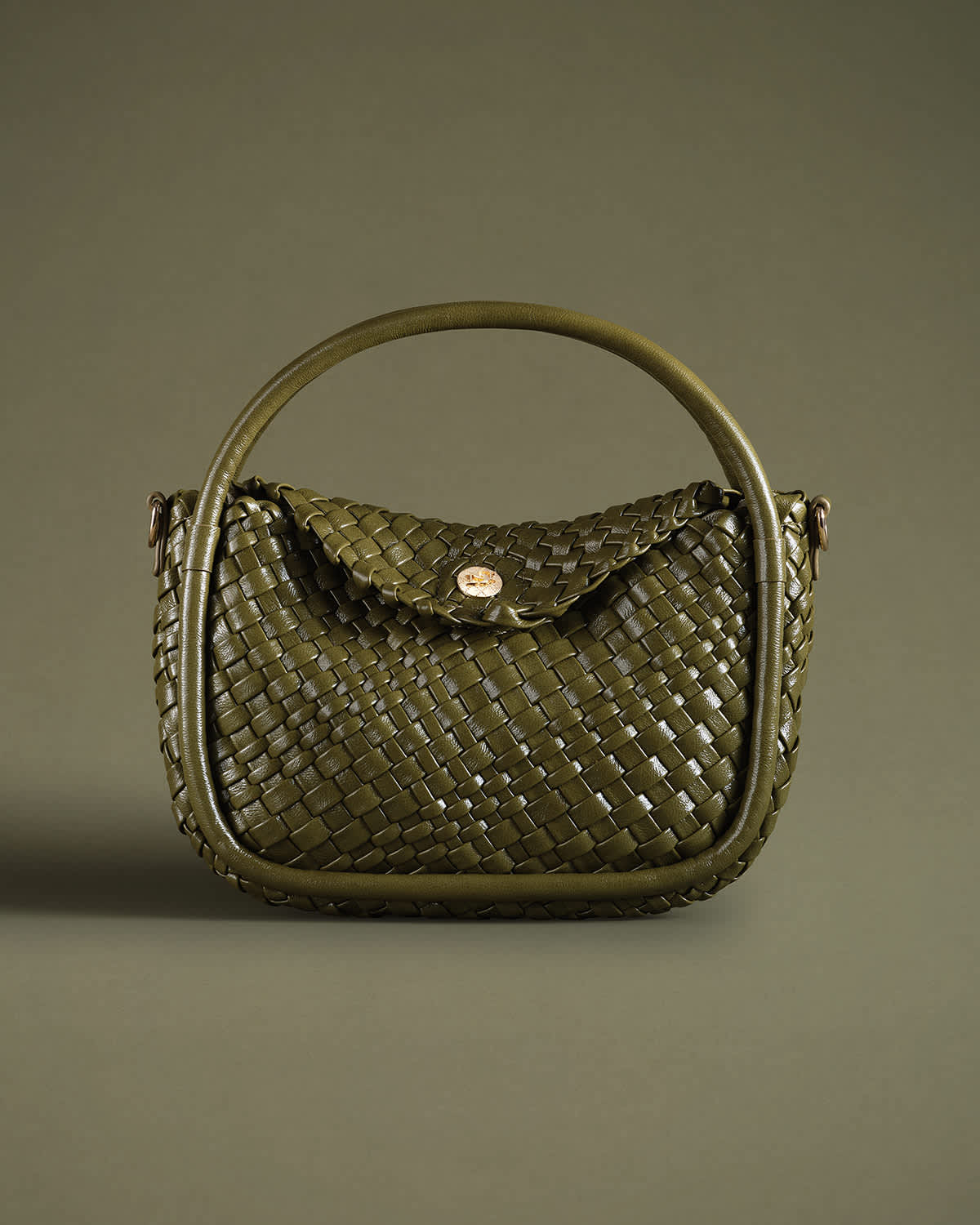 Dune London AW25 Olive Green Trend DiniDeliberate bag