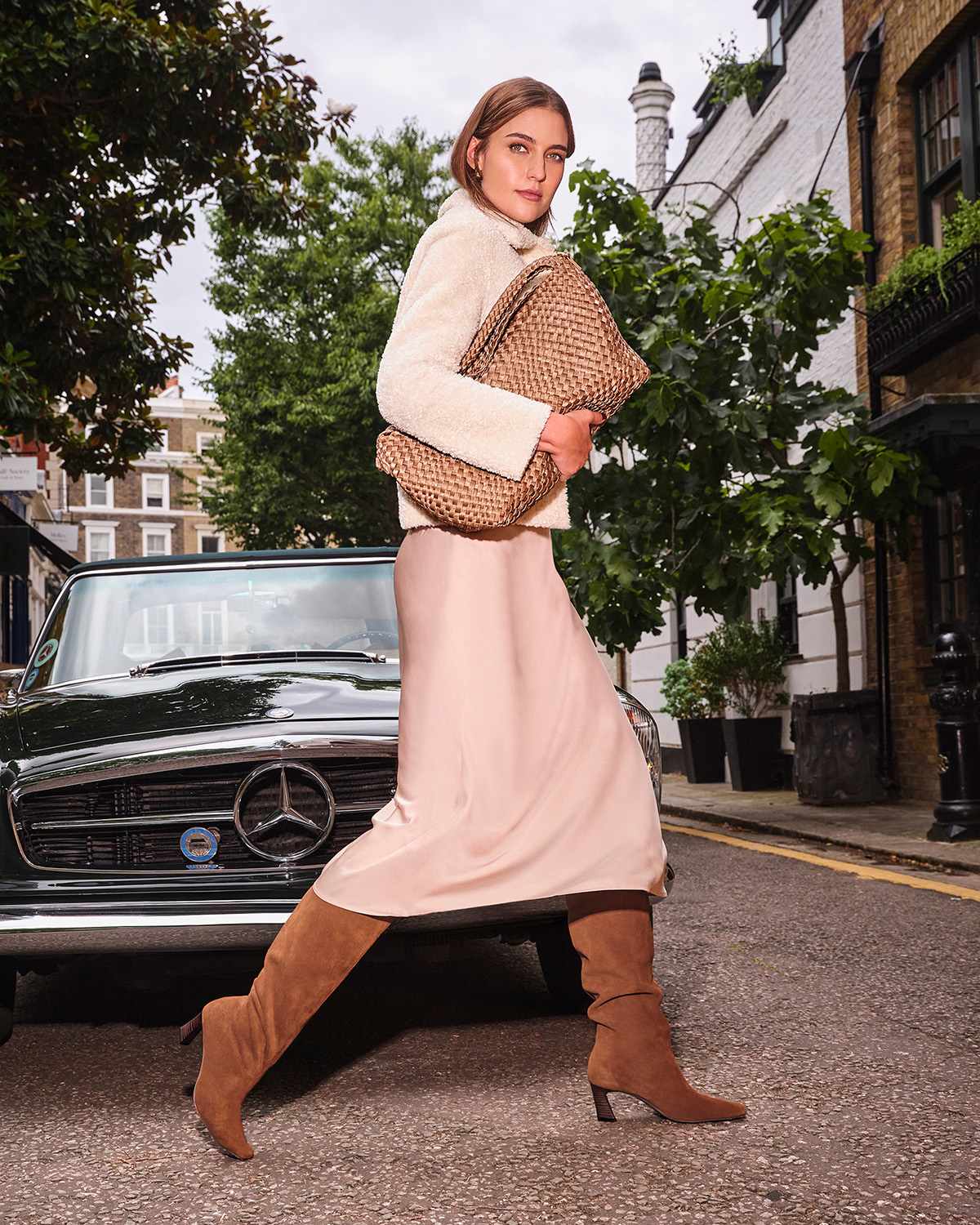 Dune London AW25 Selinni boots and Deliberate bag