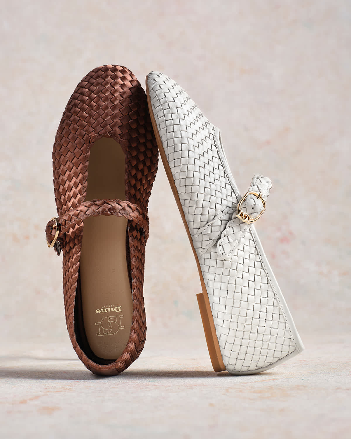 Dune London SS25 Headline ballet flats