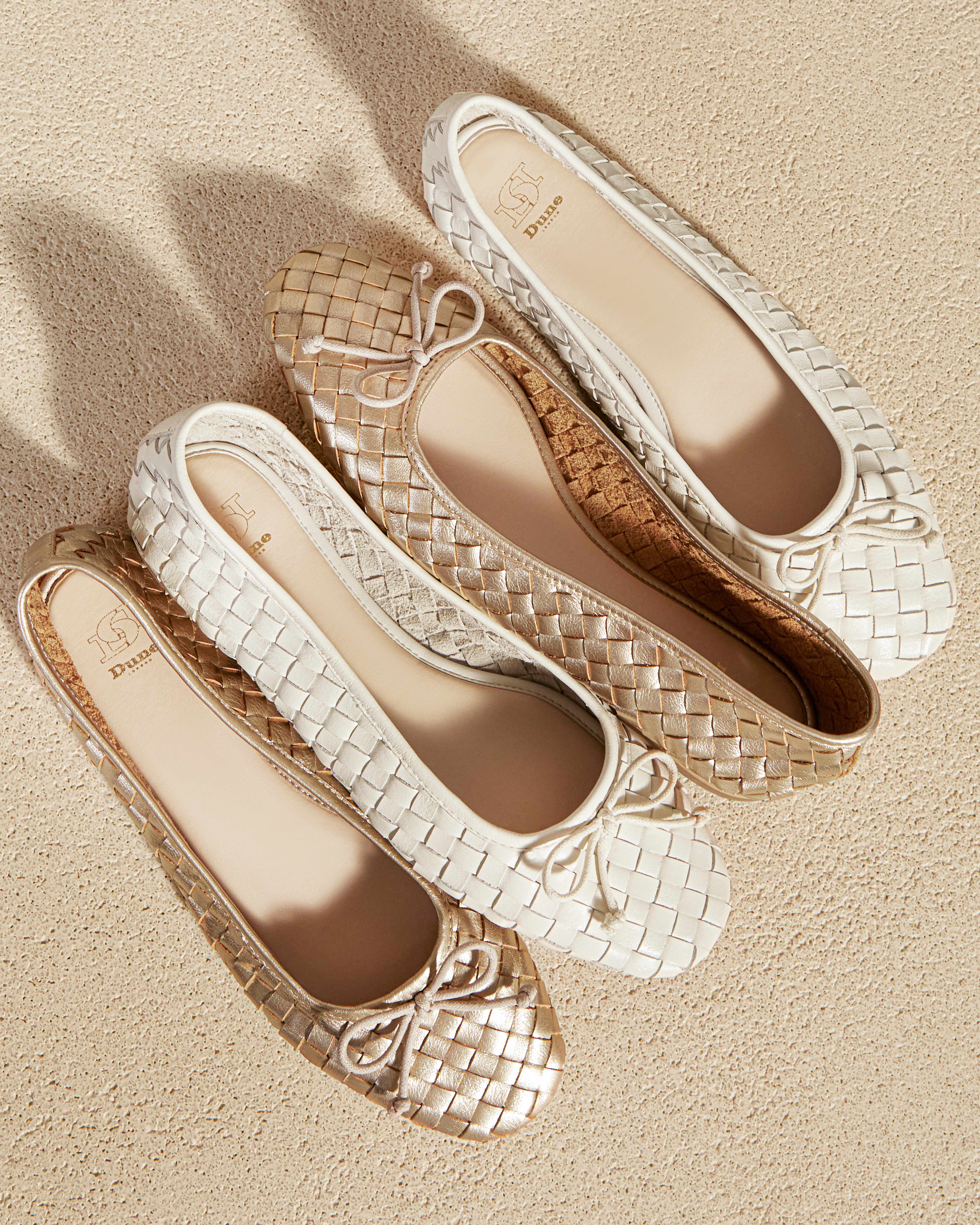 Dune London SS25 Heat ballet falts 