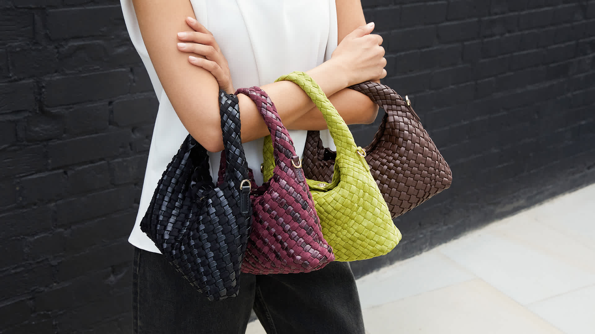 Mini Woven Grab Bag