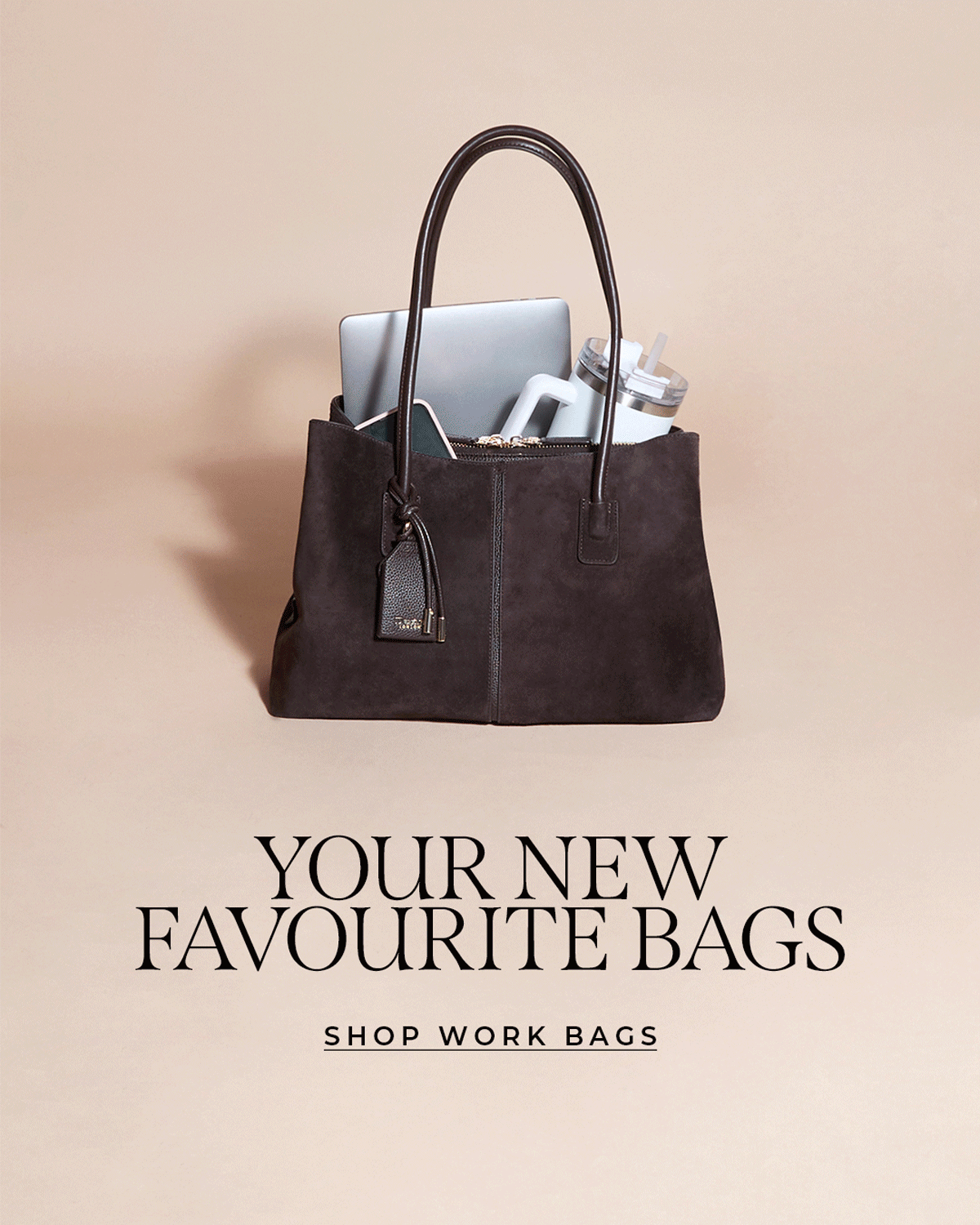 a GIF of women's workwear style bags 