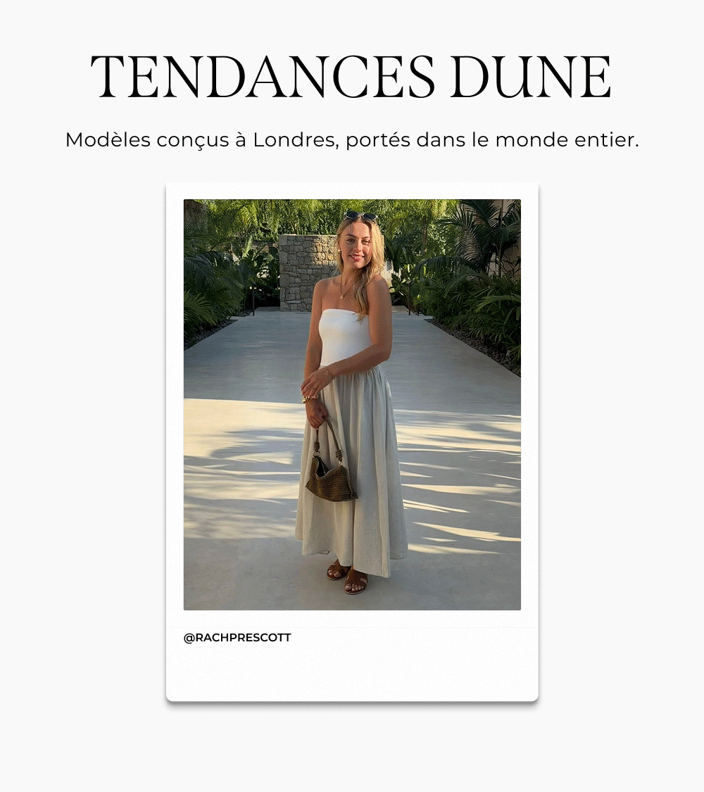 Collage of influencers, press, stylists wearing Dune London products at Ascot 