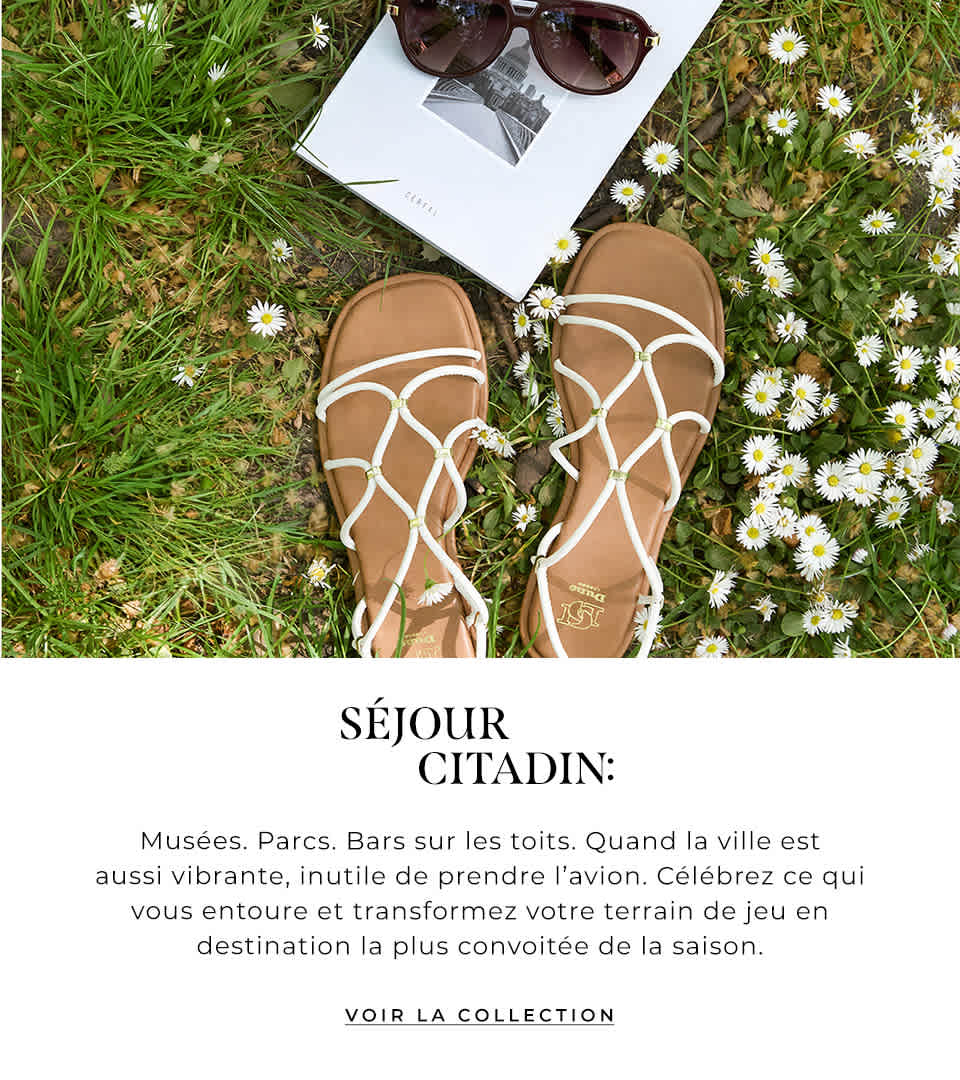Summer white strappy sandals with a magazine and sunglasses