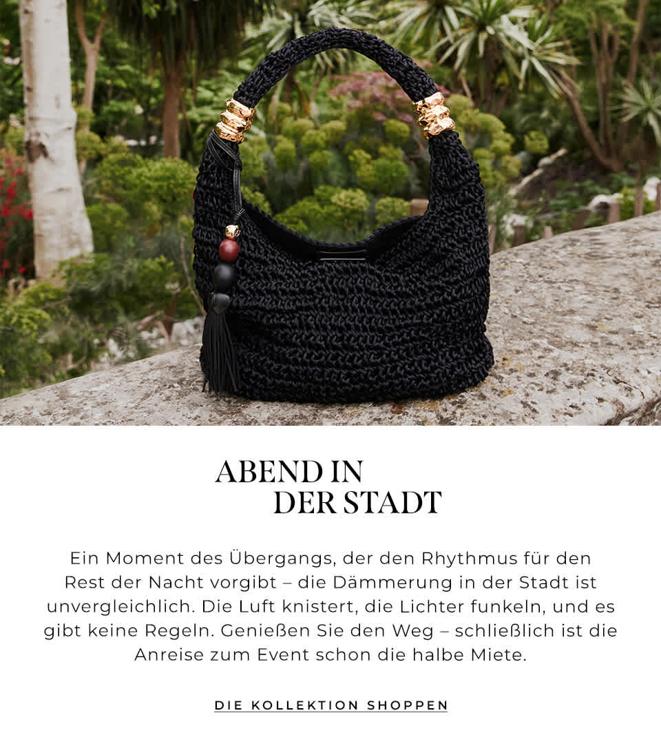Summer black raffia bag with gold hardwear and tassel detail