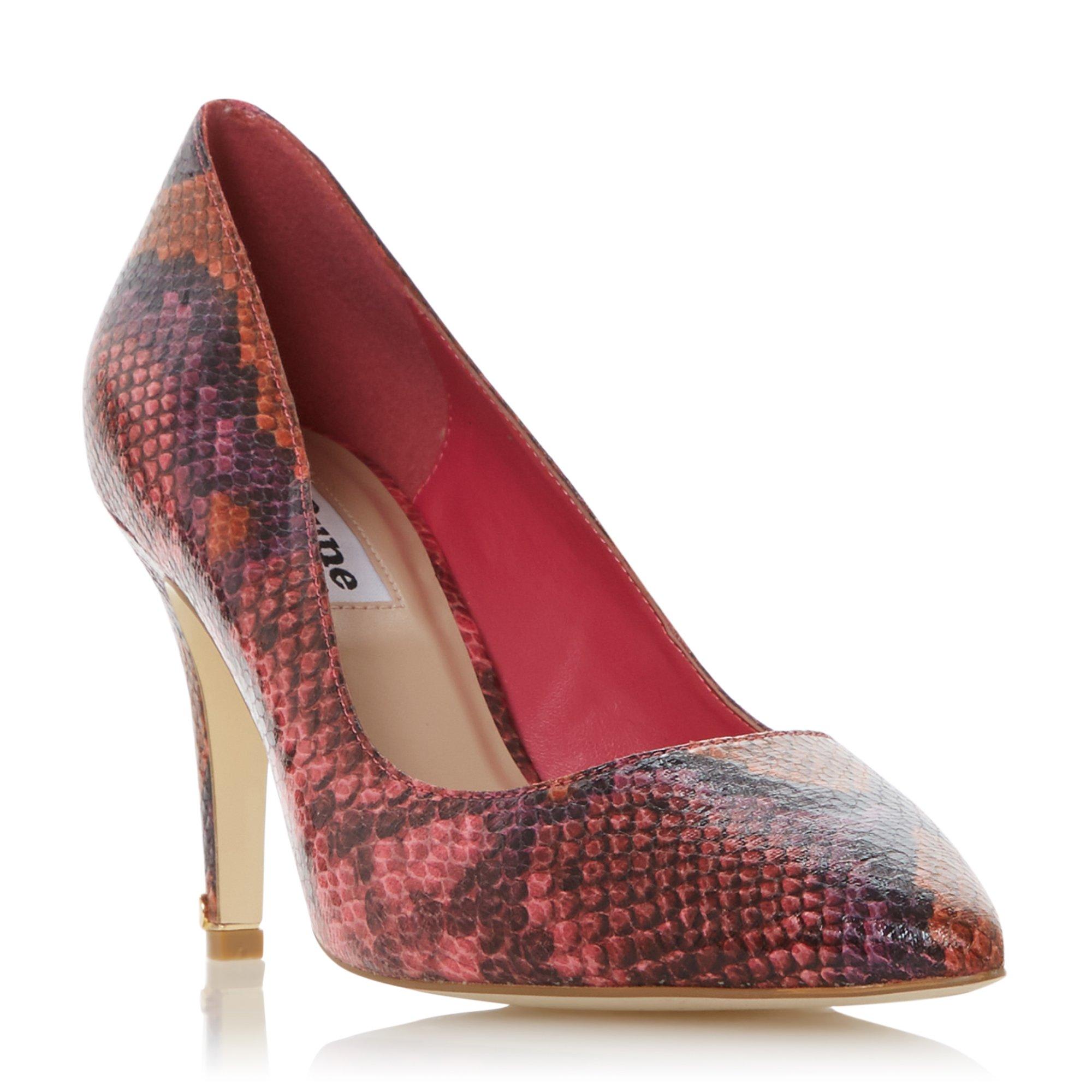 Anna Signature Heel Trim Court Shoes