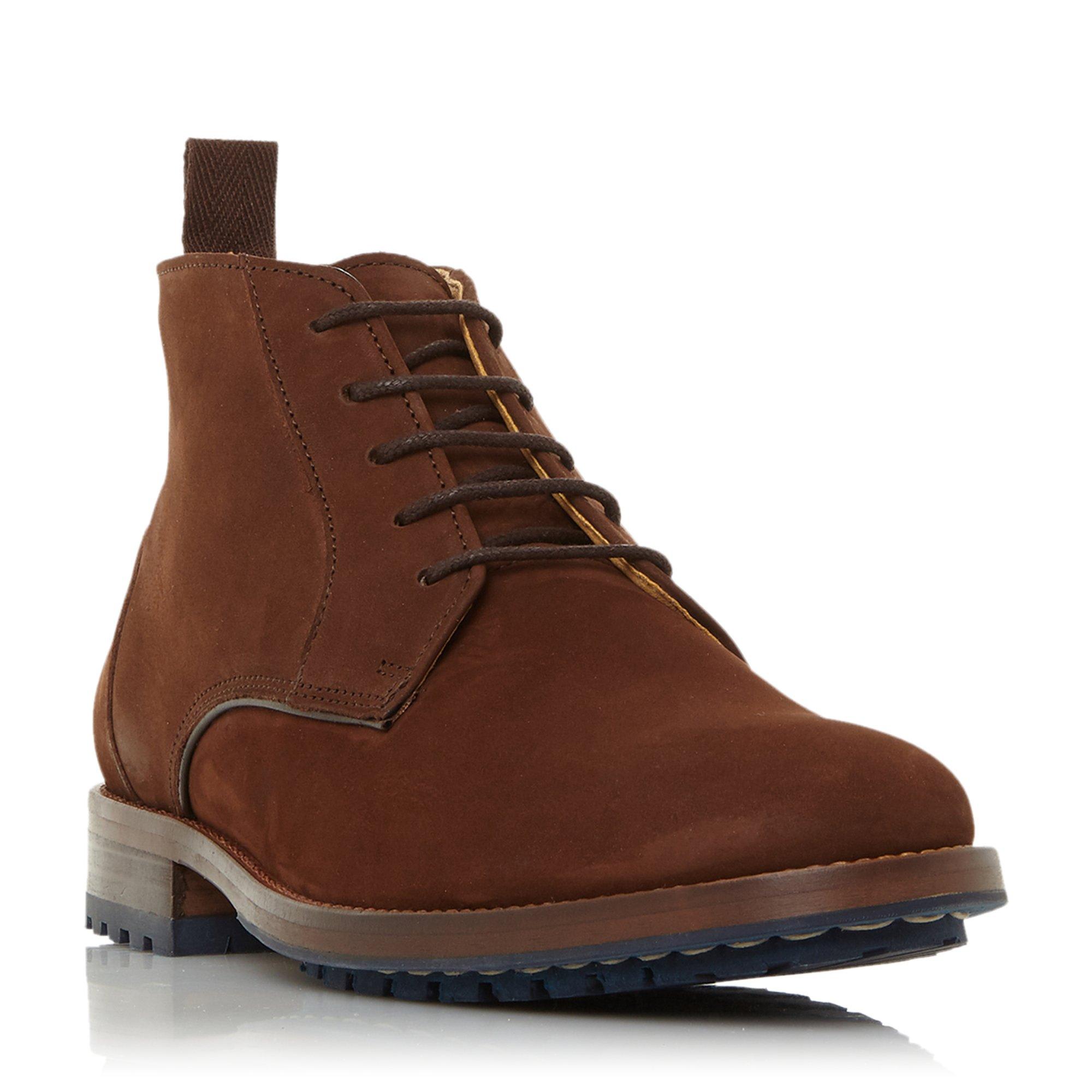 Creek Contrast Cleated Sole Chukka Boots