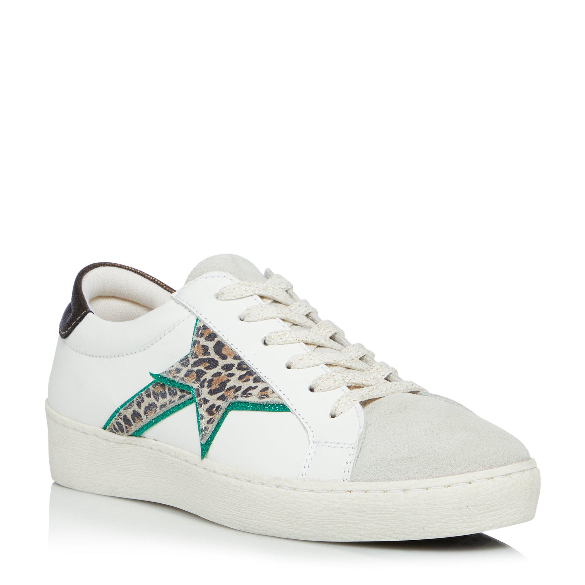 Emblazed Shooting Star Lace Up Trainers