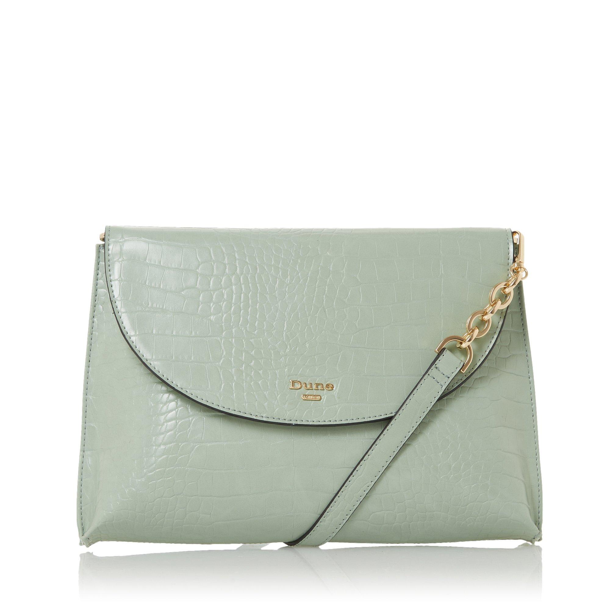 Emzie Curved Flap Pinched Bag