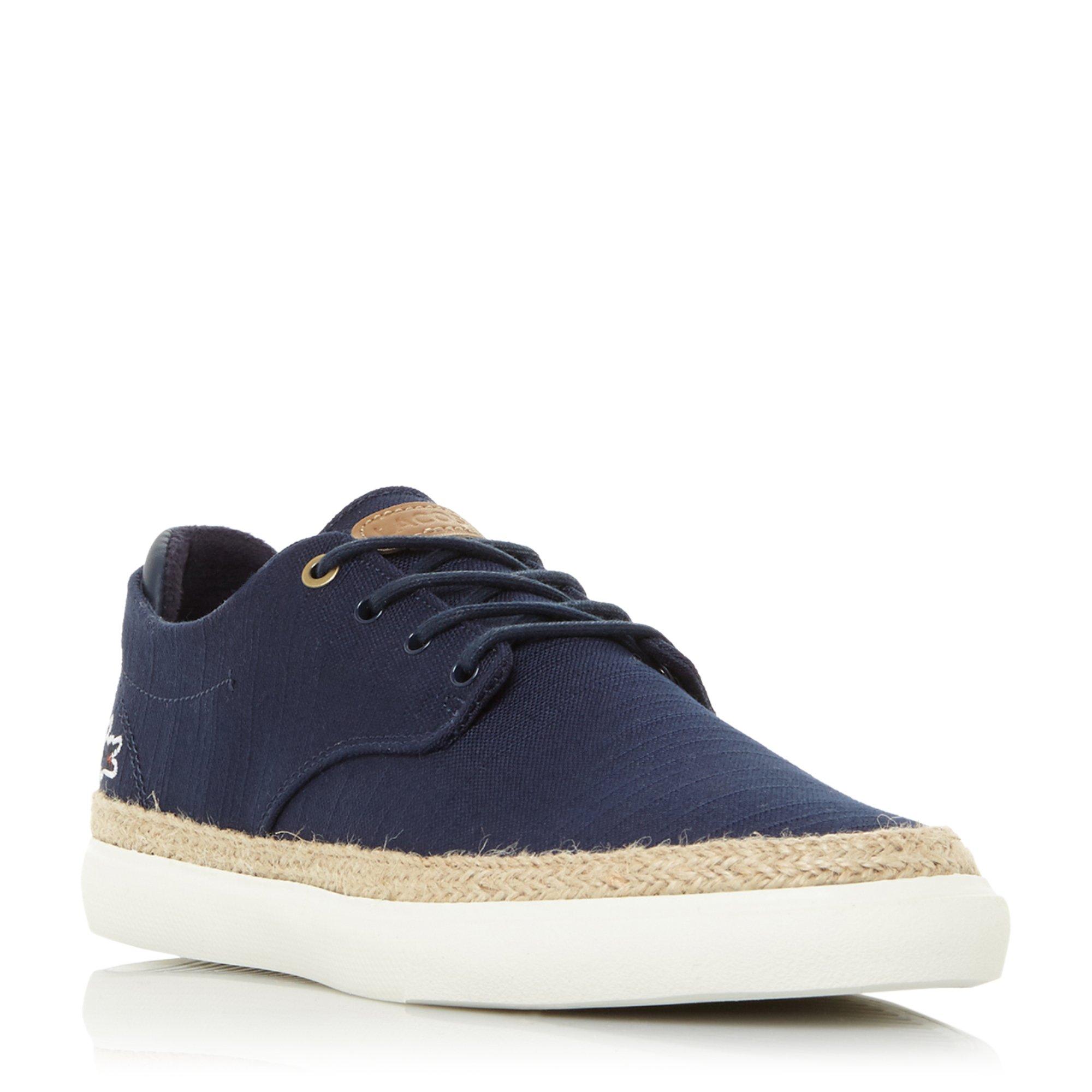 Esparre Jute 11 Espadrille Trim Canvas Trainers