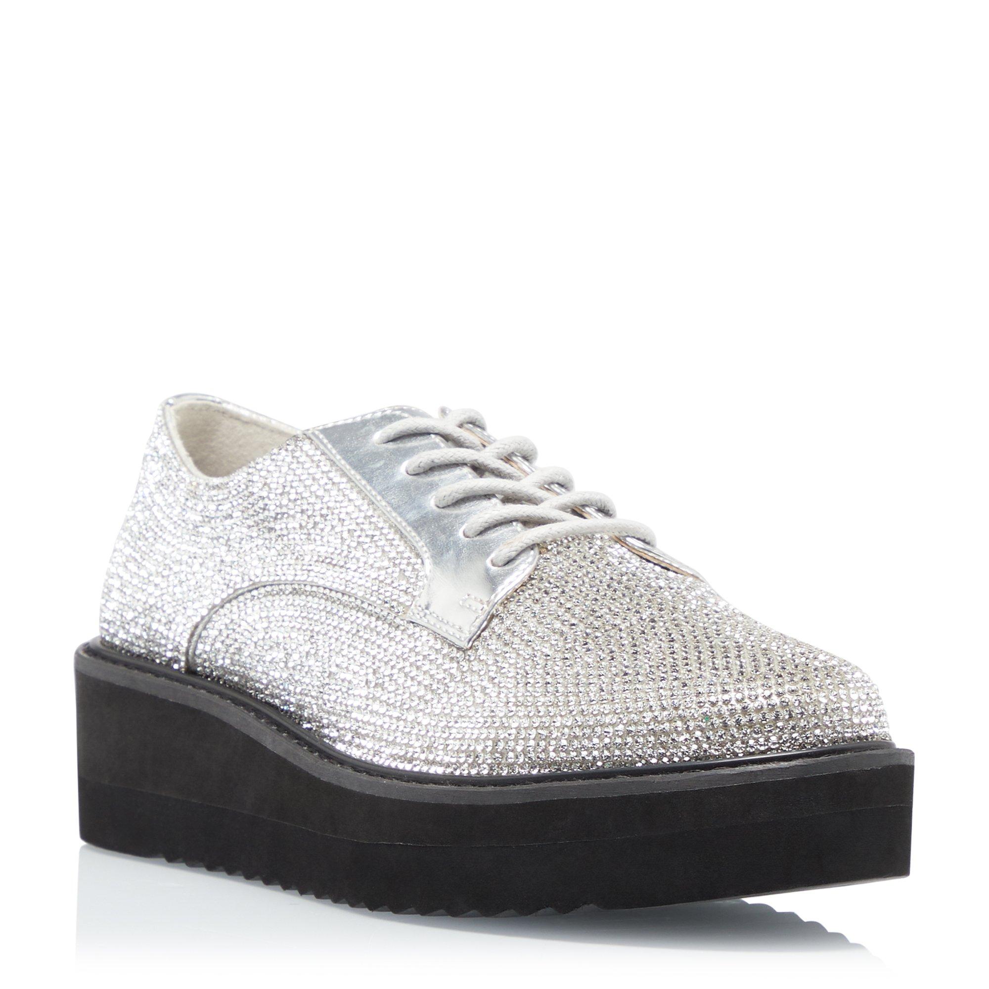 Falon Lace Up Flatform Shoes