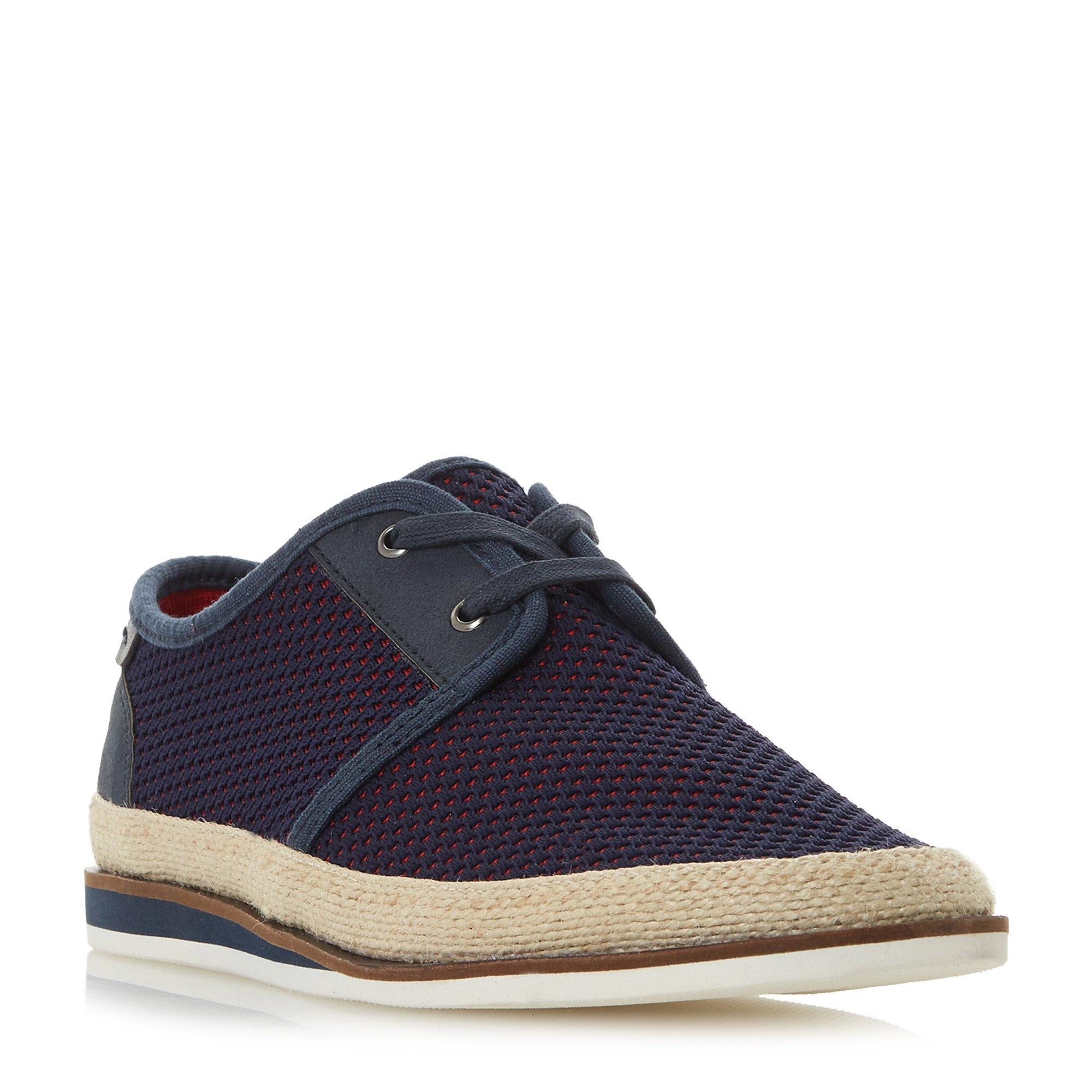 Fantastic Perforated Lace Up Canvas Shoes