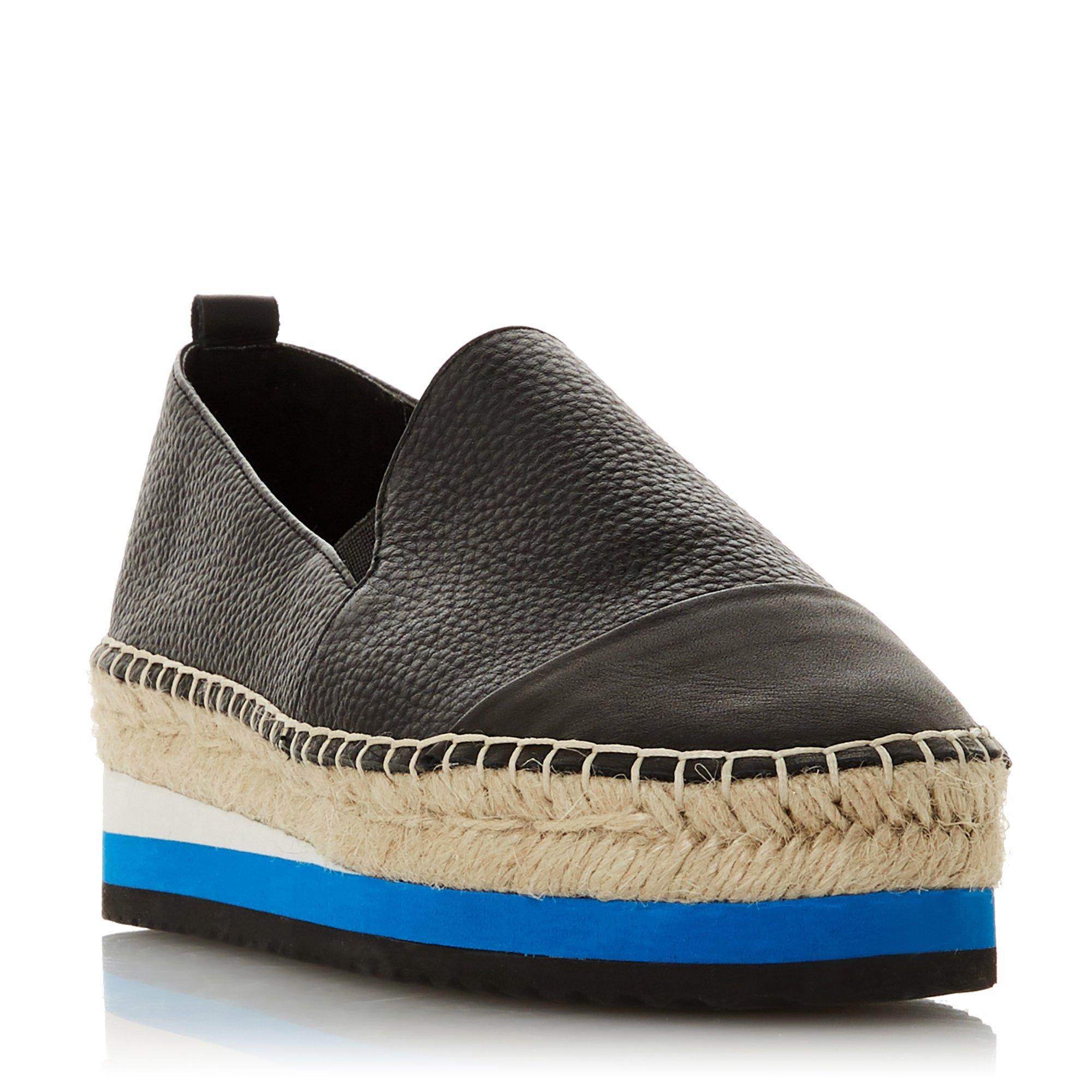 Glympse Slipper Cut Toe Cap Espadrille Shoes