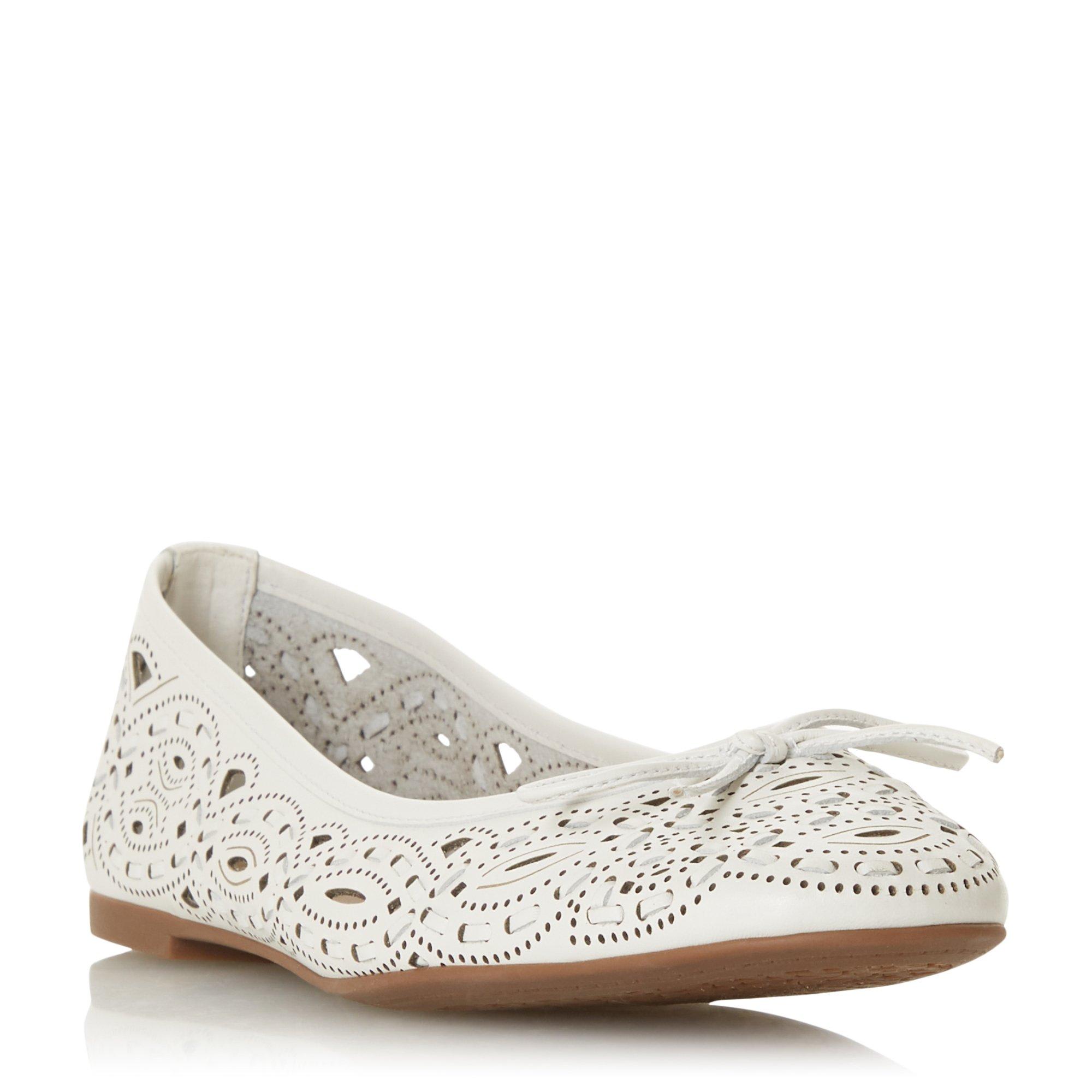 Hansen Cutwork Ballet Pump
