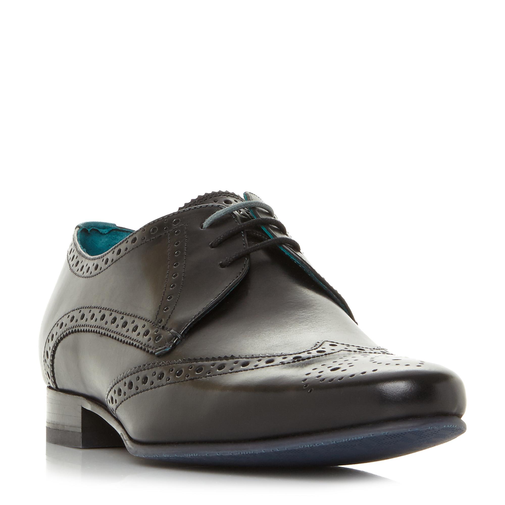 Hosei Pointed Toe Brogue Shoes